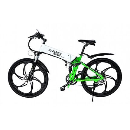 Электрофэтбайк-Elbike-Hummer-Vip-L-зеленый-вид-слева